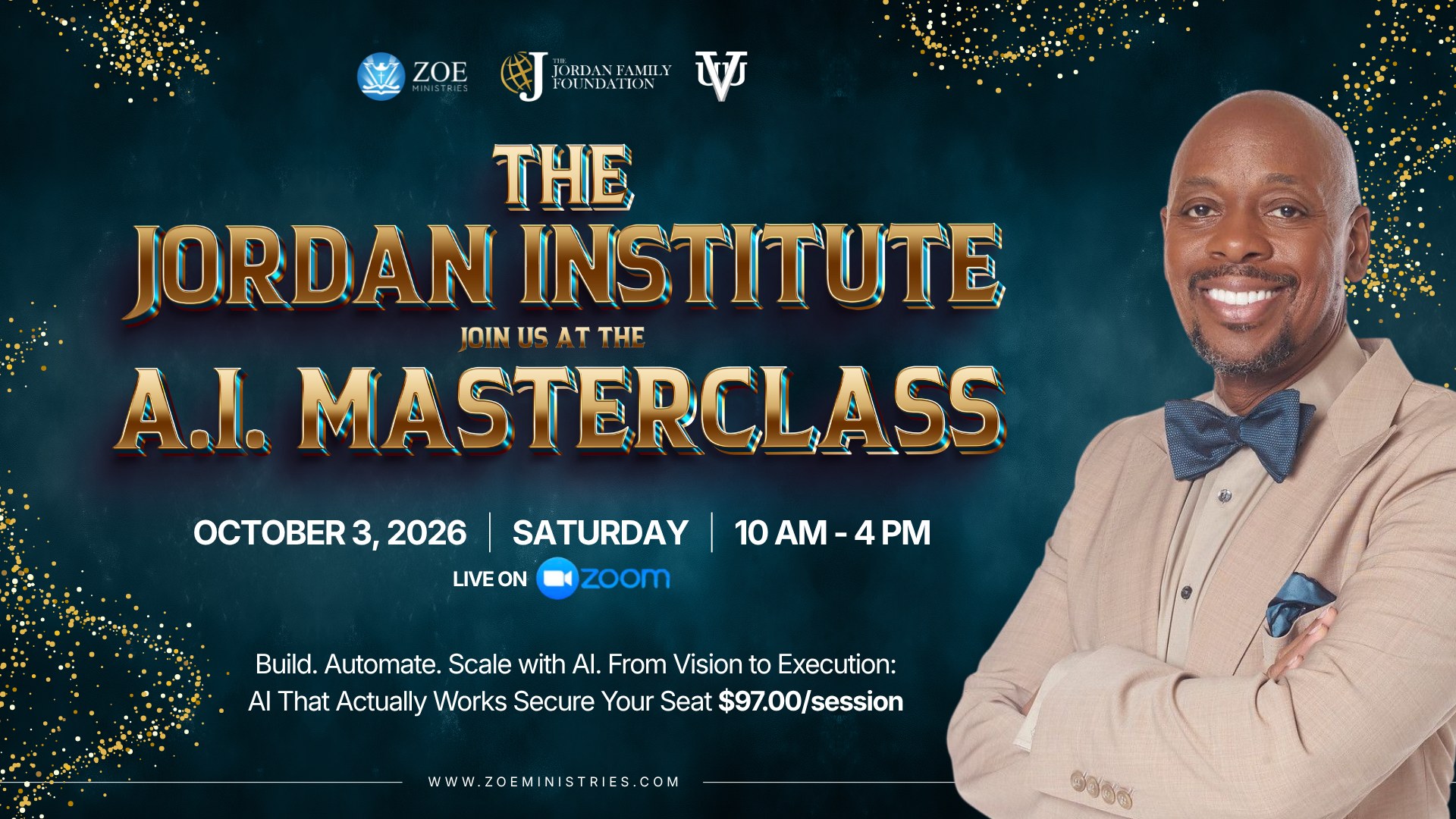 A.I. Master Class October 3, 2026